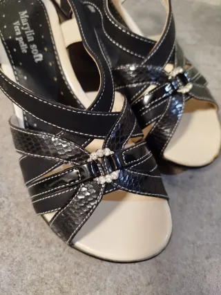 Sandali Marylin soft vera pelle