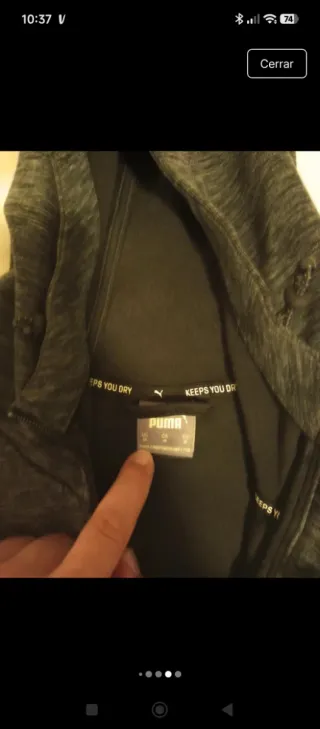 Chaqueta Puma Sudadera