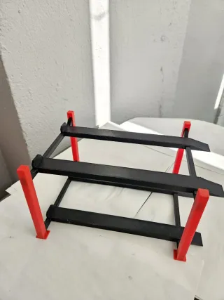 Elevador/expositor coches rc 1/18 en 3D