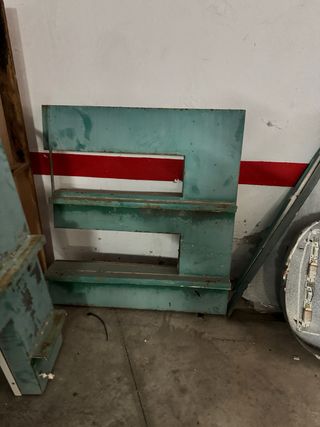 Letras antiguas con luces