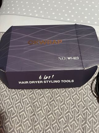 Secador de pelo OKWRAP 6 en 1 morado