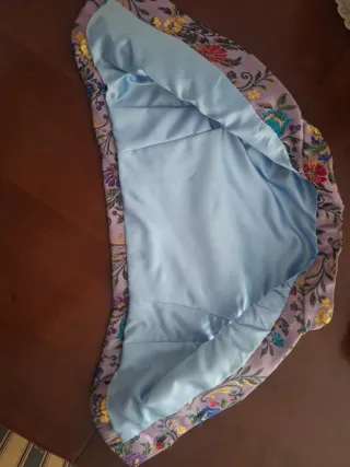 Chaleco fallero niño estampado floral