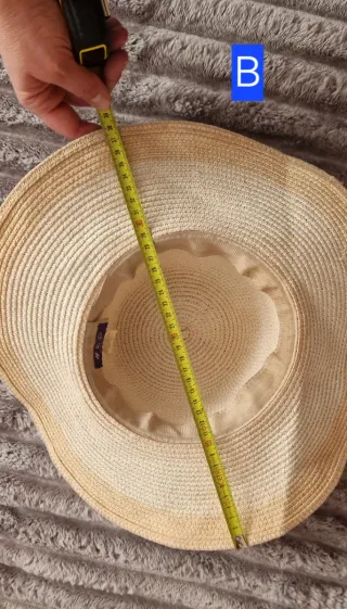 Lote de 2 pamelas con regalo de una tercera (gris)