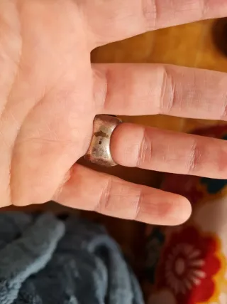 Anel Gabriela Styliano Prata Turmalina e Cristal