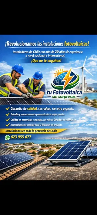 Instalalacion de placas solares