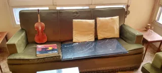 Conjunto sofá y 2 sillones