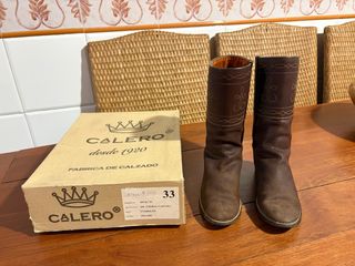 Botas camperas Calero Talla 33