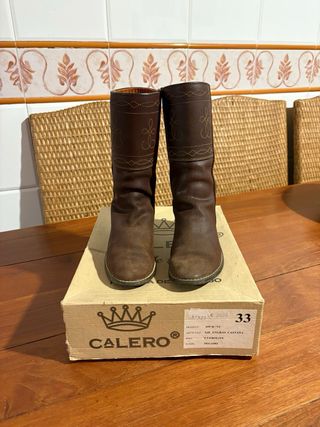 Botas camperas Calero Talla 33