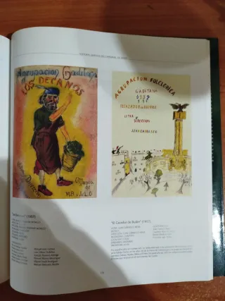 Libro sobre el Carnaval de Cádiz.