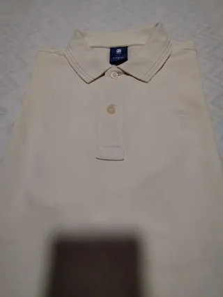 Polo G-Star RAW Beige Talla S