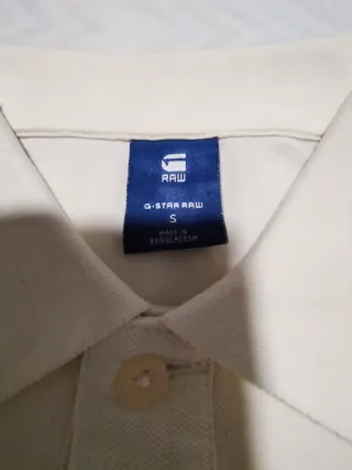 Polo G-Star RAW Beige Talla S