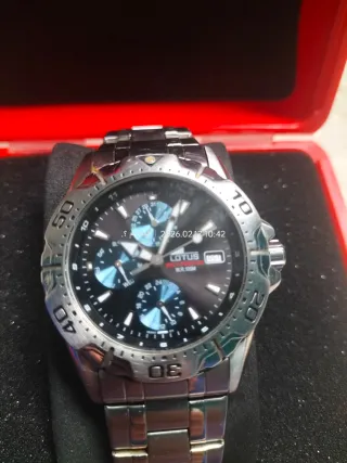 Reloj Lotus Cronógrafo Acero