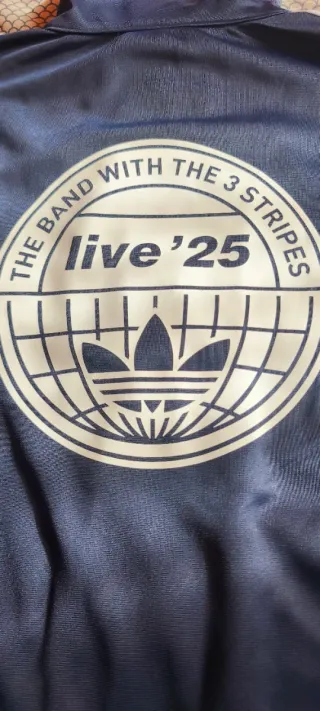 Sudadera Adidas Oasis Tour 2025 Azul