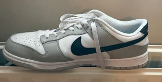 Nike Dunk Low Gris y Blanco