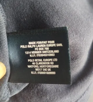 Polo Ralph Lauren Mujer Manga Corta Azul