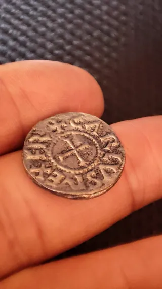 Réplica Moneda Antigua Carlos el Calvo Francia