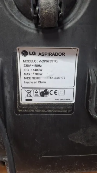 Aspiradora LG Turbo Beta 1700W