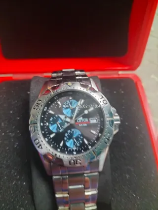 Reloj Lotus Cronógrafo Acero