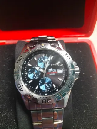 Reloj Lotus Cronógrafo Acero