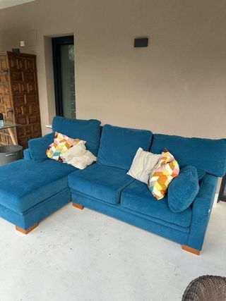 Sofá chaise longue extraíble 3 plazas