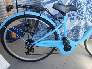 Bicicleta azul