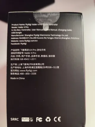Flydigi Vader 4 Pro Mando Gaming