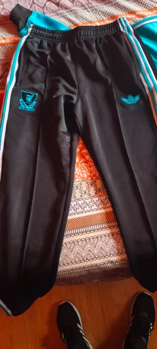 Chándal Adidas Liverpool Azul y Negro