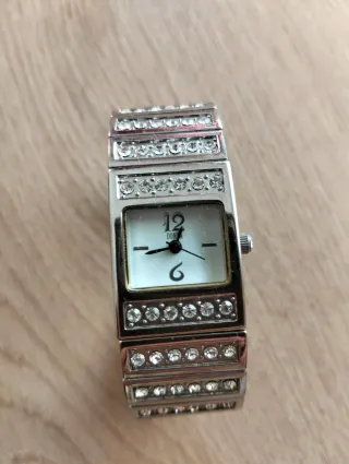 Reloj pulsera mujer plateado