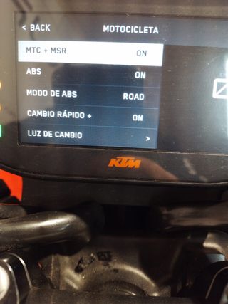 KTM 790 Duke L A2 - Negro/Naranja