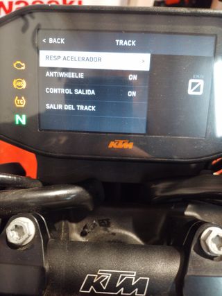 KTM 790 Duke L A2 - Negro/Naranja