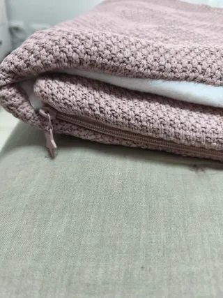 Saco para capazo rosa