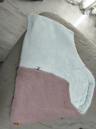 Saco para capazo rosa