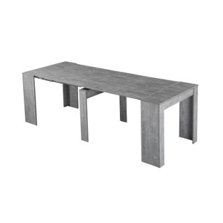Tavolo Consolle Allungabile 50/300 Effetto Cemento