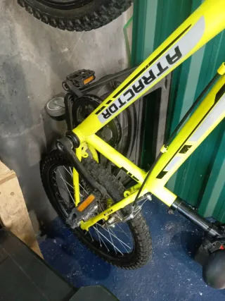 Bicicleta Montaña Niños Amarilla