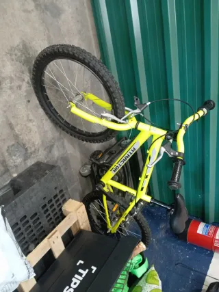 Bicicleta Montaña Niños Amarilla