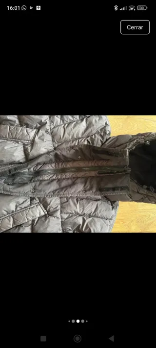 Chaquetón Stone Island Negro