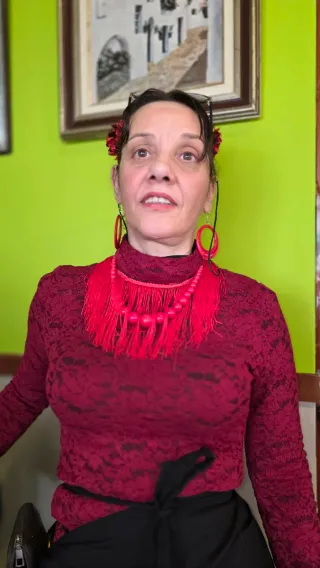 Disfraz Sevillanas Talla S/M