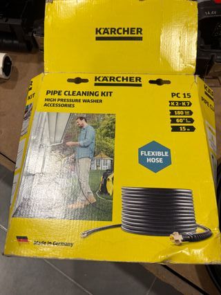 Kärcher PC 15 - Kit Limpieza Tuberías 15m