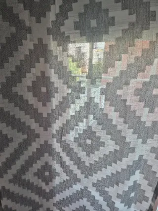 PACK 3 CORTINAS BLANCAS Y GRISES