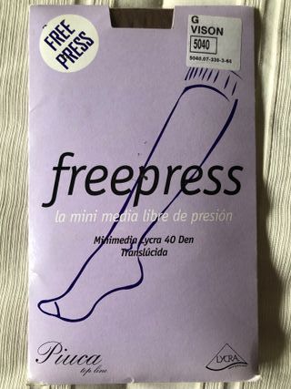 Medias Free Press Lycra 40 Den Talla M