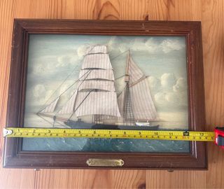 Diorama Náutico Antiguo 'Vencedor 1863'