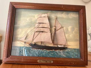 Diorama Náutico Antiguo 'Vencedor 1863'