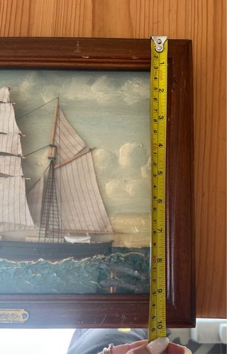 Diorama Náutico Antiguo 'Vencedor 1863'