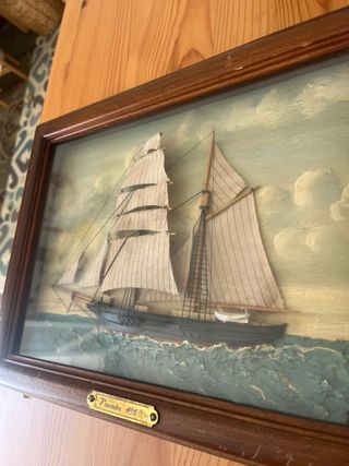 Diorama Náutico Antiguo 'Vencedor 1863'