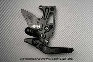 Estriberas retrasadas SPEED TRIPLE 1050 2011 2020