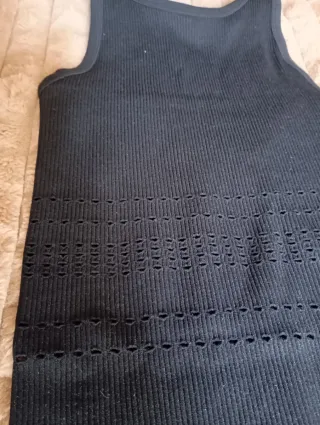 Lote de top gris Zara y vestido de Bershka