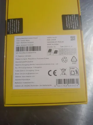 Realme 14X 5G RMX3943 Amarillo