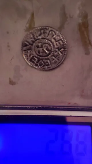 Réplica Moneda antigua Anglo Saxon Coenwulf