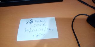 Lote 33 Módulos RAM DDR2 AVERIADOS