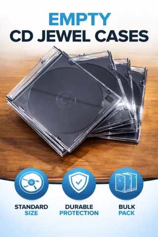 Custodie CD/DVD trasparenti